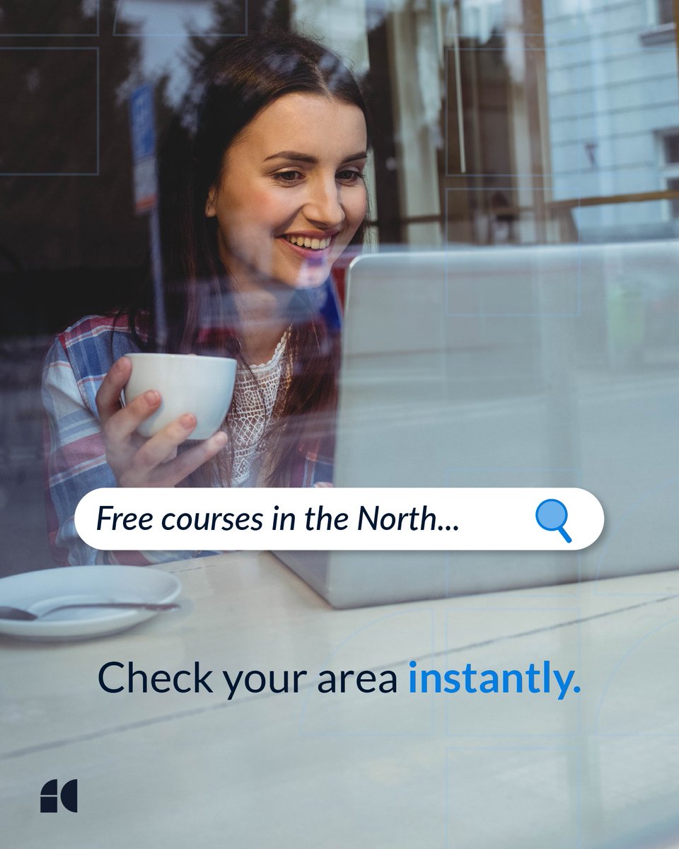 FreeCoursesEngl's tweet photo. We’ve made it easier to check what’s currently available in your specific area. From places like Newcastle and Sunderland to smaller areas across the North East, you can now explore instantly what’s available near you. Check here: https://t.co/J6zIY9h7ah https://t.co/cE5I0pCKDG