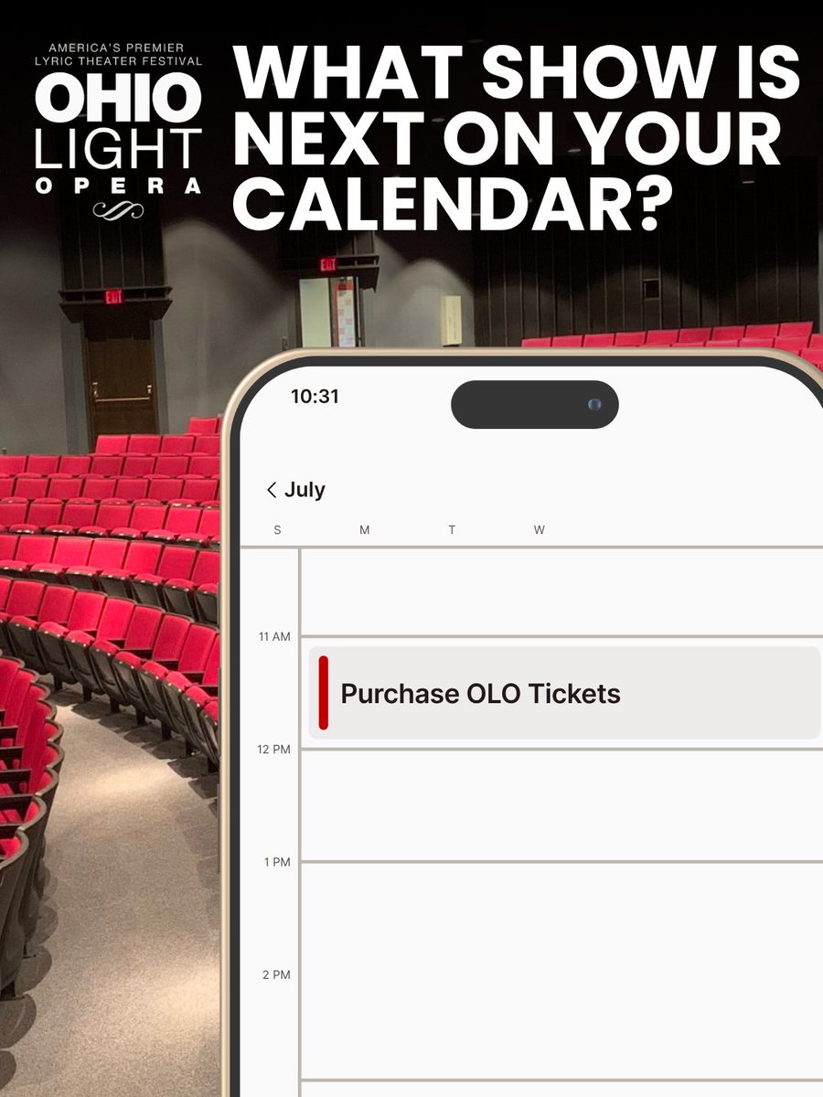 OhioLightOpera's tweet photo. Halfway through our 2026 season, and the energy is electric!  Laughter from The Boys from Syracuse, hummed tunes from My Fair Lady, and timeless waltzes of The Merry Widow fill the air. What show is next on your calendar?

#olo2026 #ohiolightopera #collegeofwooster https://t.co/HHbaAmeZWG