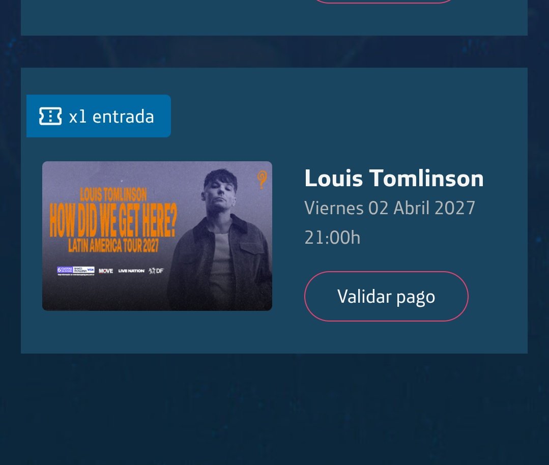 natu ୭̥🪩 VOY A VER A LOUIS tweet media