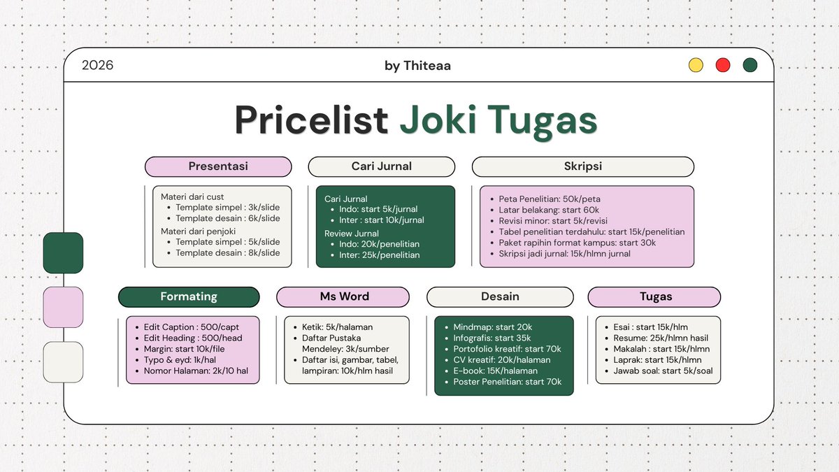 Az | OPEN JOKI TUGAS tweet media