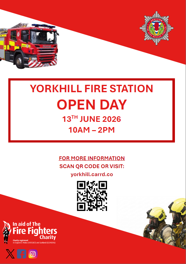 scotfire_glasgo's tweet photo. 🚒 Yorkhill Fire Station Open Day!

Join us for a behind‑the‑scenes look at your local station.

Tap our QR code to find out what’s happening throughout the day.

We can’t wait to welcome you.

@fire_scot @SFRSYourSafety @Scotambservice @GlasgowNWPolice @firefighters999 https://t.co/fkWAVxFfwK