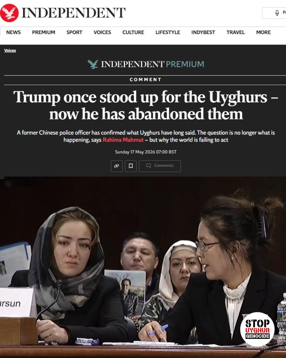 Stop Uyghur Genocide tweet media