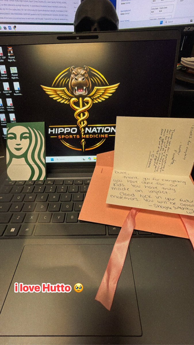 dulc3MK's tweet photo. Receiving a thank you card from a parent today was such a great reminder of how special this community is.

The support, kindness, and appreciation in Hutto never go unnoticed. Grateful to have served such an awesome community. 🧡🦛 https://t.co/GqRUjO4ZwD