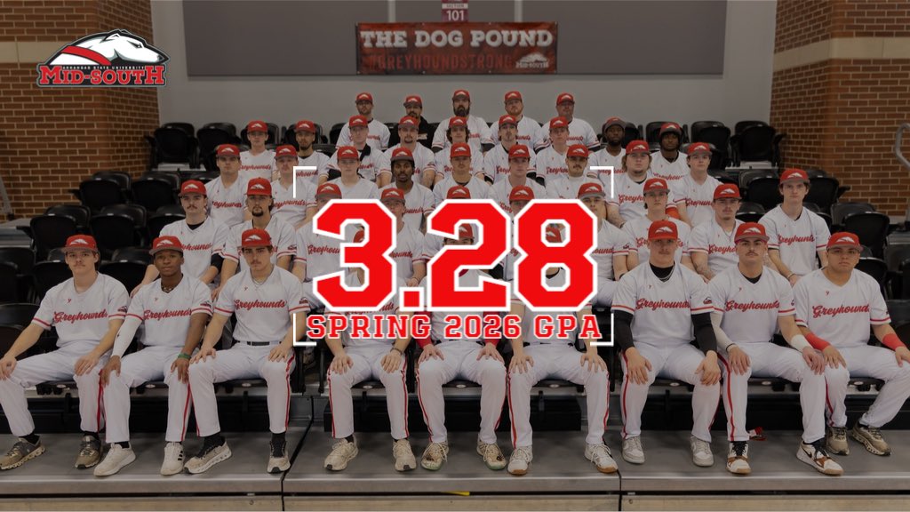 asums_bsb's tweet photo. Our guys put in a lot of hard work this year and it showed! Getting it done on the baseball field AND in the classroom. 
#GreyhoundNation #DirtyDawgs https://t.co/rBSbBpc8gK