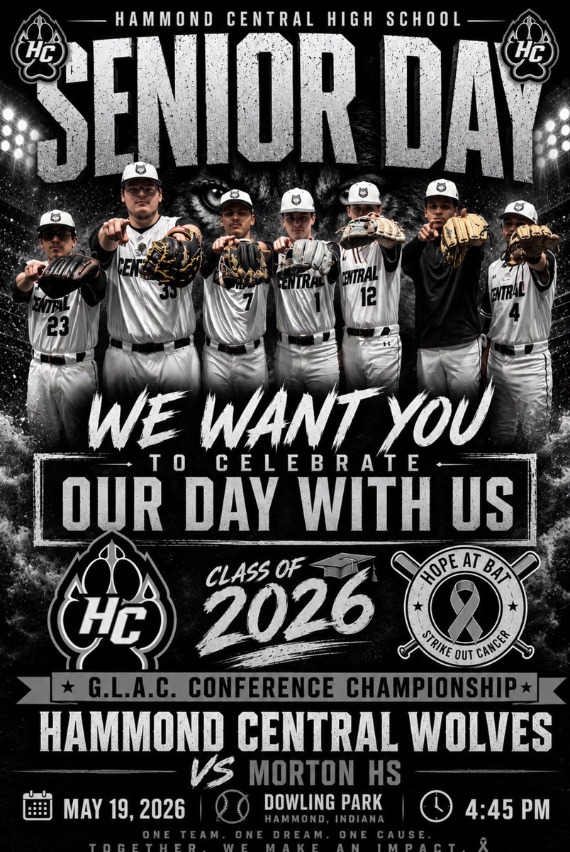 Hammond Central Wolves Baseball tweet media