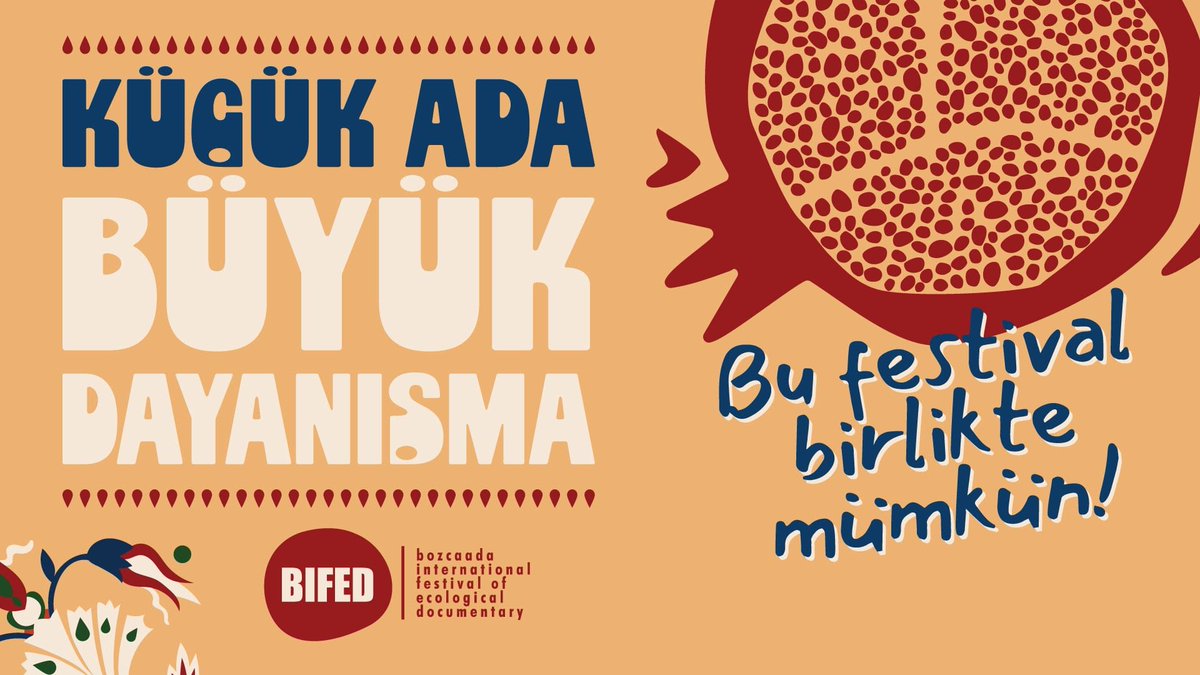 odmanasli's tweet photo. Sevgili dostlar, tanışlar. @bifed_doc Bozcaada Ekoloji Belgeselleri Festivali OnÜç seneden beri Dayanışma ile pek çok ekoloji mücadelesi vereni, belleğini tutanı AĞ olarak bir araya getiren kıymetli bir iş.🐬🍀🌺
Kampanya hedefine ulaşmazsa, tamamen başa dönüyor, hiç bir destek olmuyormuş. 
Son iki gün.
Her kademede destek imkan.
Fongogo üyesi olmadan da.
Az da olsa, çok da olsa imkanı olan imece defansına gelse ne güzel olacak:
https://t.co/1tqge7MQDF