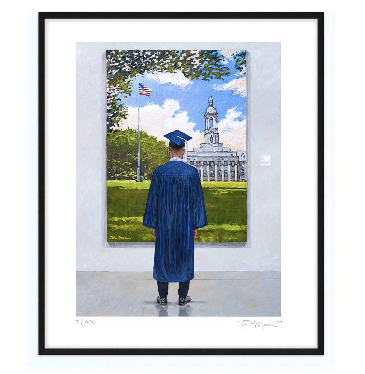 tommosser's tweet photo. A graduate standing before Old Main — realizing that the late nights, football Saturdays, friendships, stress, and memories somehow became part of the masterpiece.
See more:
https://t.co/VTtZfj6mCn...
#PennState #WeAre #OldMain #MuseumSeries @pennstatermag @PennStateAlums https://t.co/wygeBhzHcG