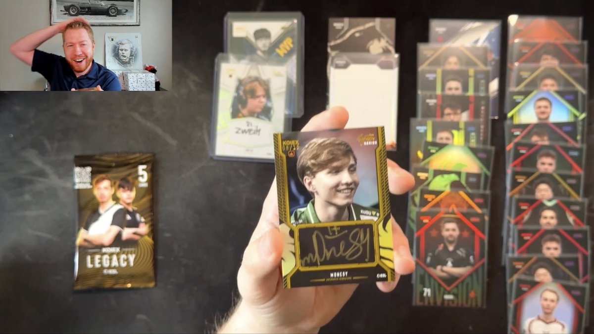 lu1gi_csgo's tweet photo. So that happened… 🤯 

What a stream yesterday!  Thank you to those who participated in the breaks and to those who supported the stream.  

More to come.  If you like the openings and the cards, please feel free to join the discord! 🥹

#KolexCards | 🔗 https://t.co/zL5YeidXWH https://t.co/mkLW1VkCG2