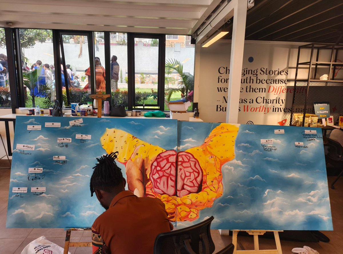 mightfoundation's tweet photo. MIGHT Foundation , @LupusUganda , @JoyNantongo and @KabarahaB, had the opportunity of attending "The Art &amp; Memory Cafe", an event that was organized by @MemoryMosaicsInitiative in partnership with @kiggundu_art on 17th May 2026. ... 

1/5 https://t.co/Im6MaojMud