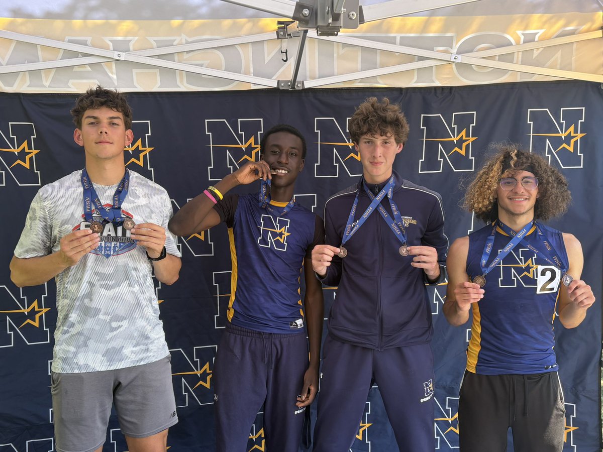 StarAthleticsAD's tweet photo. Sectional Track Results this Weekend:

NHS 4x400 team got 4th
NHS 4x800 team got 6th

Both teams will be moving on to the group championship round in a couple of weeks.  @HTSD_Nottingham @NottinghamNABC @NottinghamHSAD @WeAreHTSD @MercerHsTrack https://t.co/CEcwQCjNND