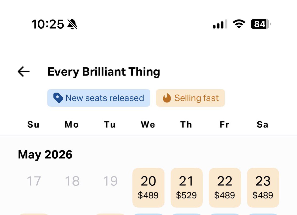 JBeeLee's tweet photo. People really wonder why ticket sales are down for Broadway… this is why. 👇 https://t.co/slhmfeH5u3