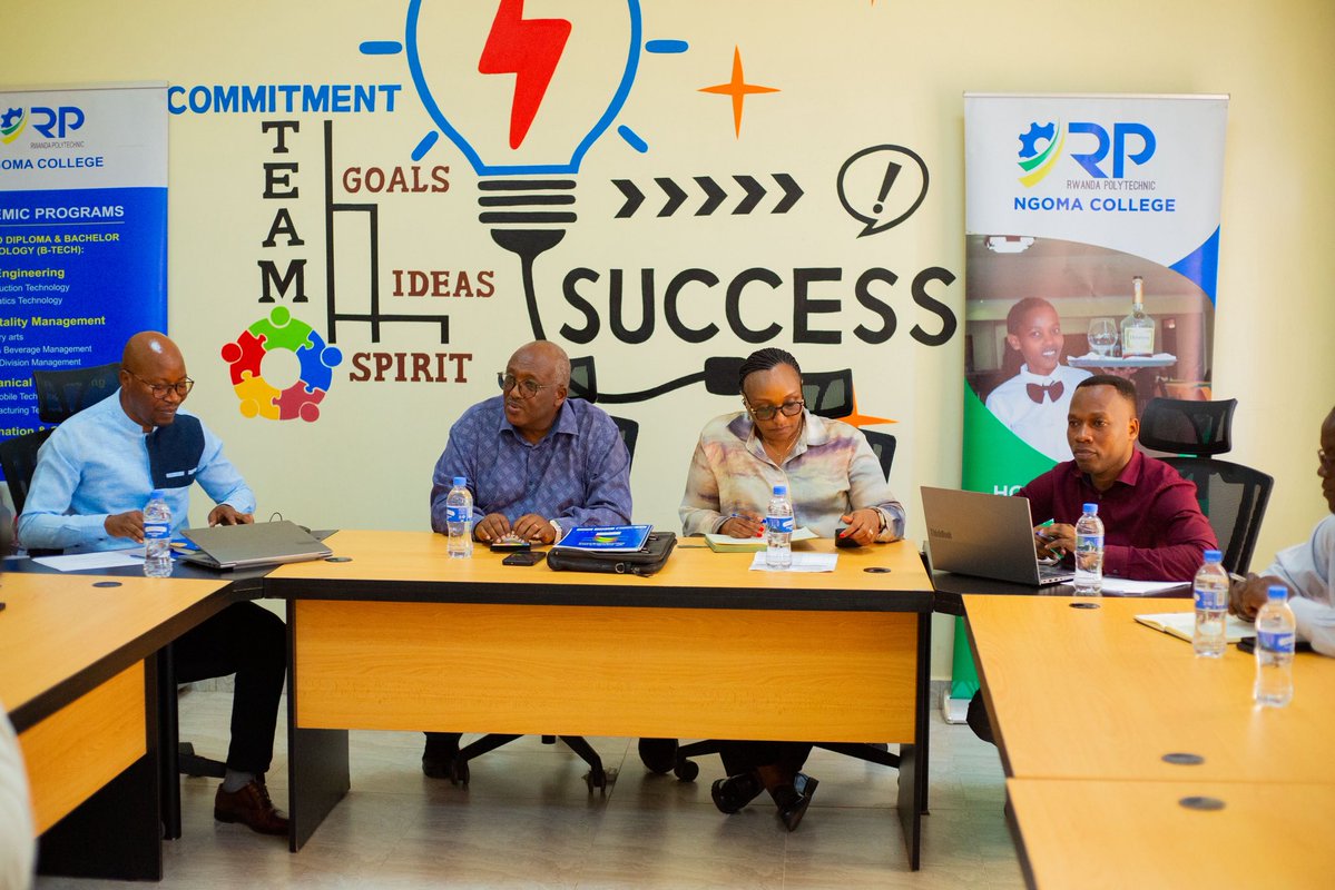 Ngoma_College's tweet photo. Today, we were honoured to host Senators @Dr_Uwamariya and @ProfDusingizem1 from @RwandaParliamnt for an oversight visit focused on TVET, employability, and job creation. Discussions emphasized industry linkages, innovation, and empowering graduates for the labour market. https://t.co/IpbuIt4NJJ