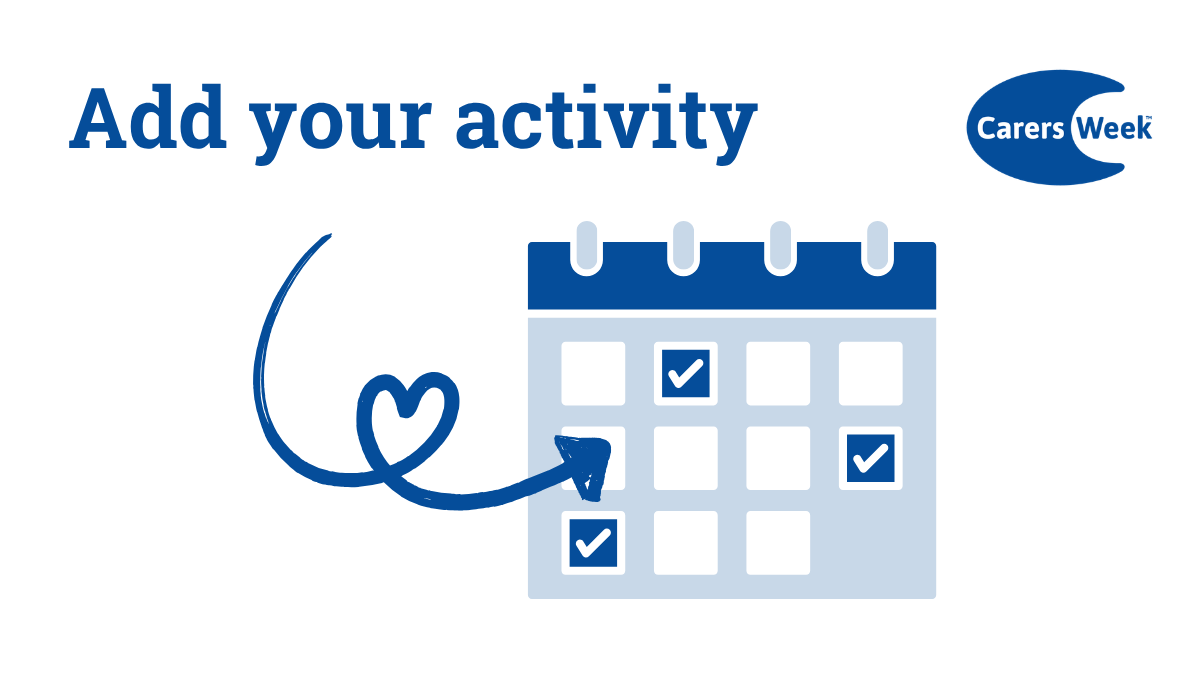 carersweek's tweet photo. Have you been busy planning your events and activities for Carers Week?

Let carers in your area know what you’ve got planned by adding your activity today 👉 https://t.co/Vw9ww8IzZe https://t.co/StE0h1nrmr