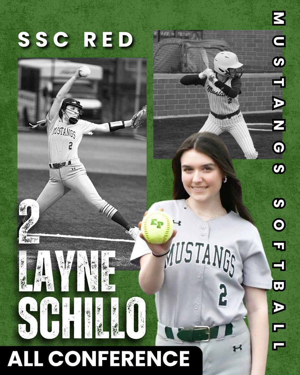 epchssb's tweet photo. So much to celebrate after this conference season: On top of being the 🏆2026 SSC Red Champs, we have 7️⃣ All Conference players to recognize. First up: 
🥎 #1 Molly Goyke  
🥎 #2 Layne Schillo 
🥎 #4 Annie Olson - Honorable Mention https://t.co/jtKLHizdZO