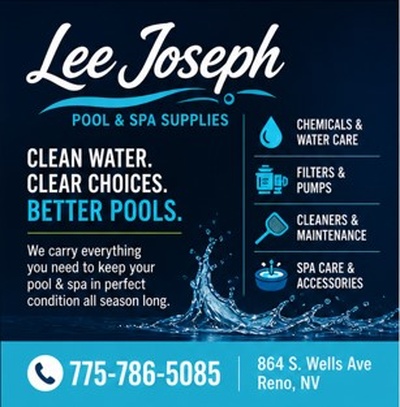 LJPoolReno's tweet photo. Welcome to Lee Joseph Inc. Swim Pool &amp; Spas Supplying Northern Nevada with Pool and Spa supplies, maintenance, training and certifications. #poolsupplies, #spasupplies, #poolmaintenance, #cpocertification https://t.co/uEoySVxJVG