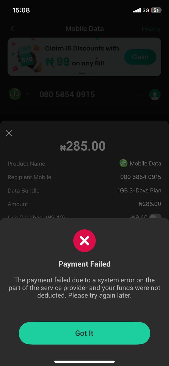 joodiecreativ's tweet photo. @GloWorld pls and pls 

We your customers are suffering 😭💔
No roll over on expired data I wasn’t able to use due to network 
Glo cafe not responding 
Opay data subscription not going 💔 https://t.co/m5fLq9MVON