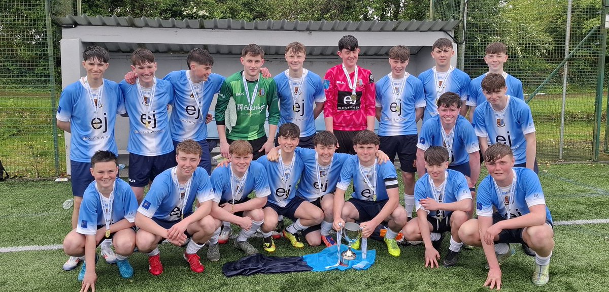 FitzoSligo's tweet photo. U16 Connacht Champions 2026 🔵⚪️🔵🏆 @cicsummerhill @DslSligo https://t.co/VVT7ByFTLP