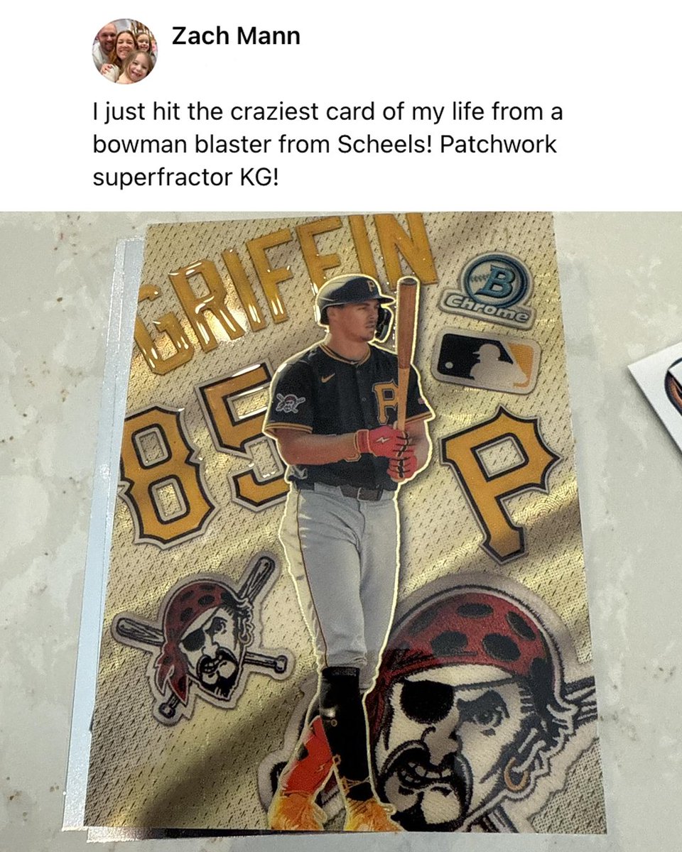 A blaster box just produced one of the biggest hits in 2026 Bowman