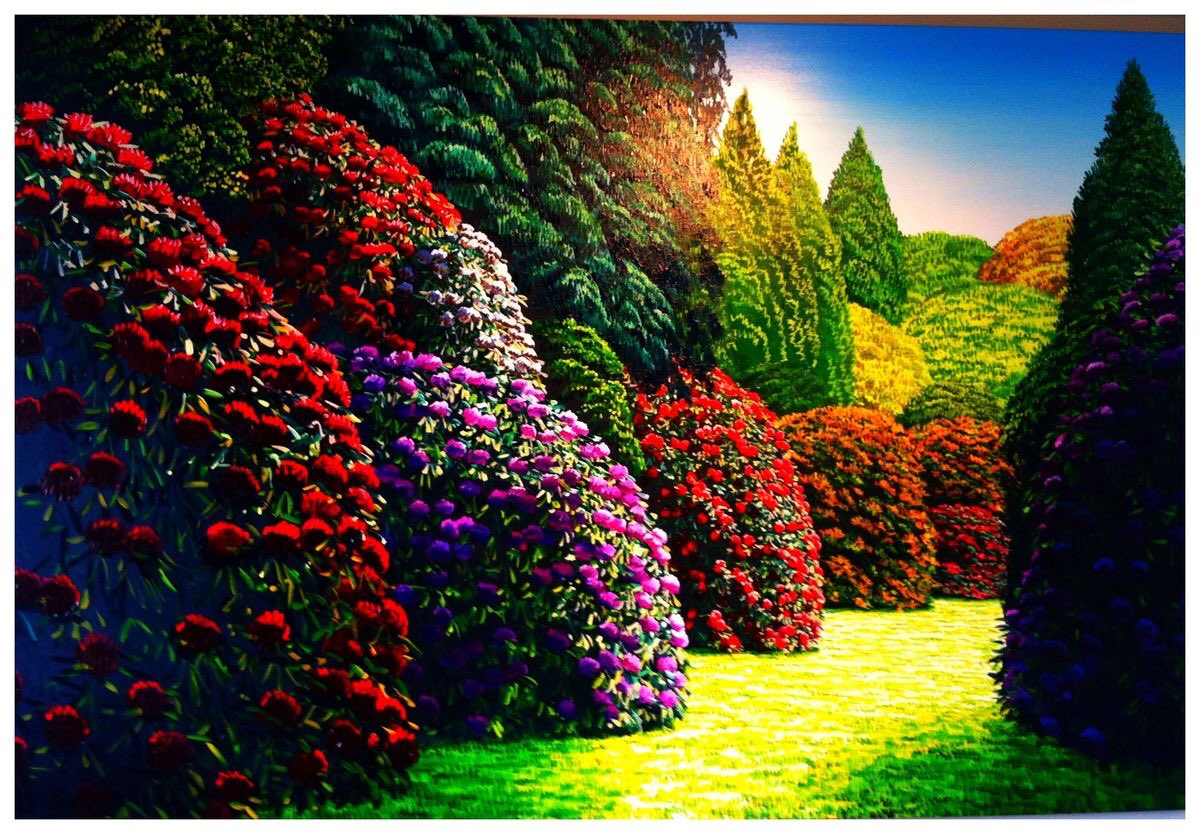 HWarlow's tweet photo. Sorry forgot again to say 
Good Afternoon .   
I’m  not  with it today at all 
Karl Maughan 
New Zealand artist.  Colourful paintings https://t.co/QhLCosOCQj
