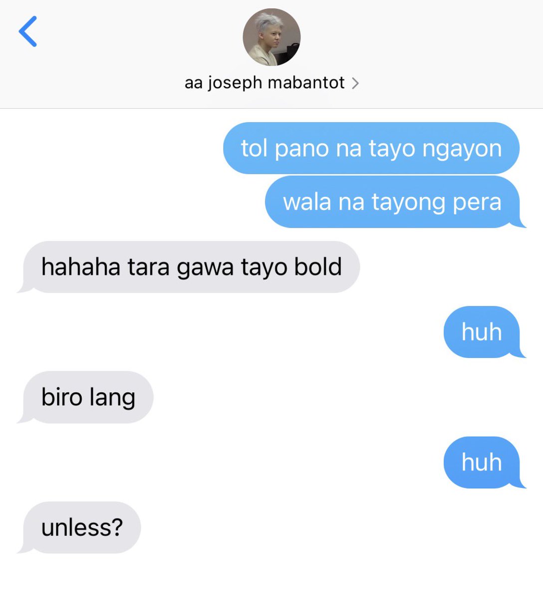 jaempolar's tweet photo. a #nahyuck filo kung saan parehong gipit na ang magtropang si Joseph (jm) at Hezekiah (hc) https://t.co/lLEJe0uveF