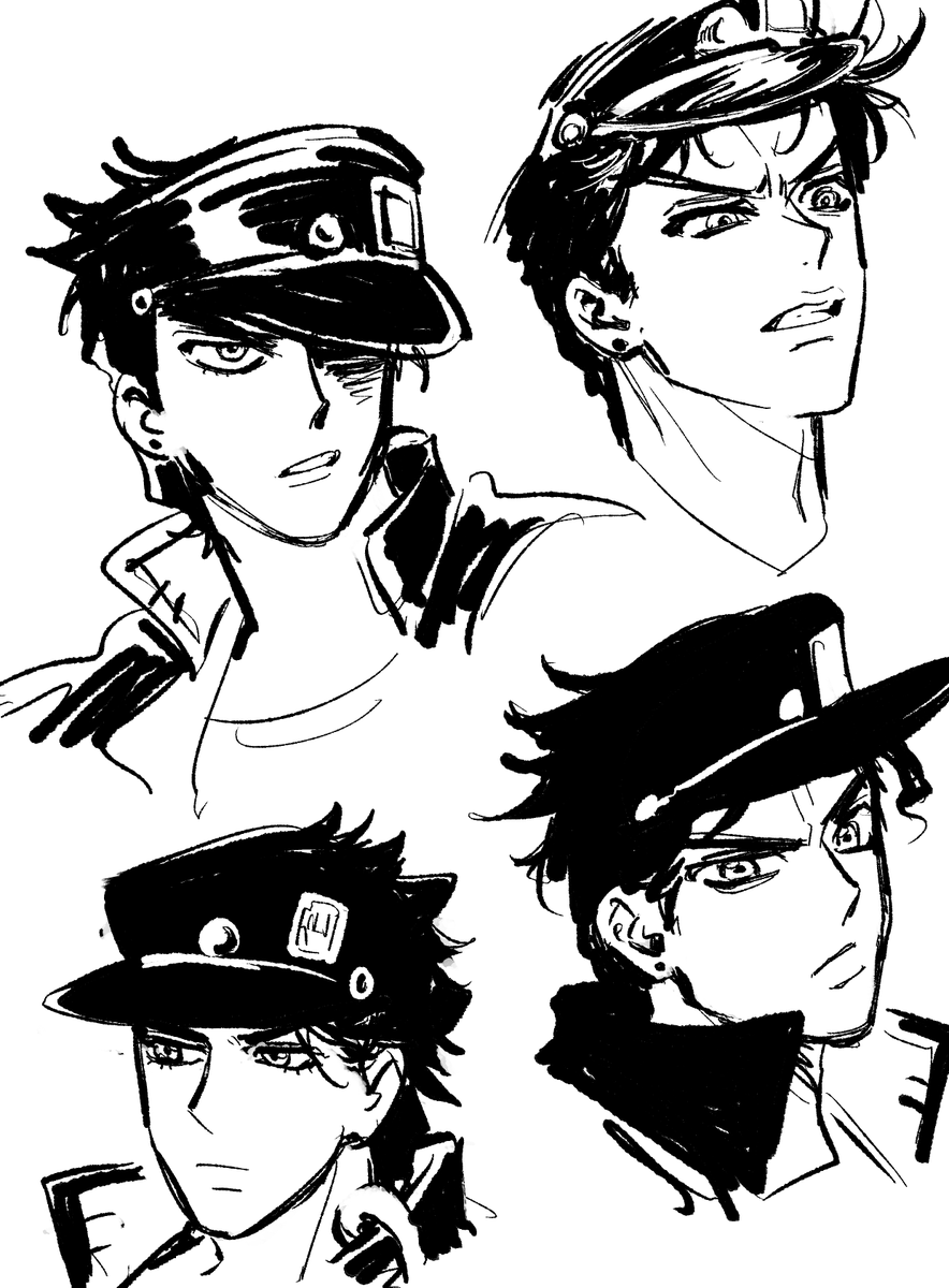 moi_jjba's tweet photo. 練習 https://t.co/ZcK0r38ky4