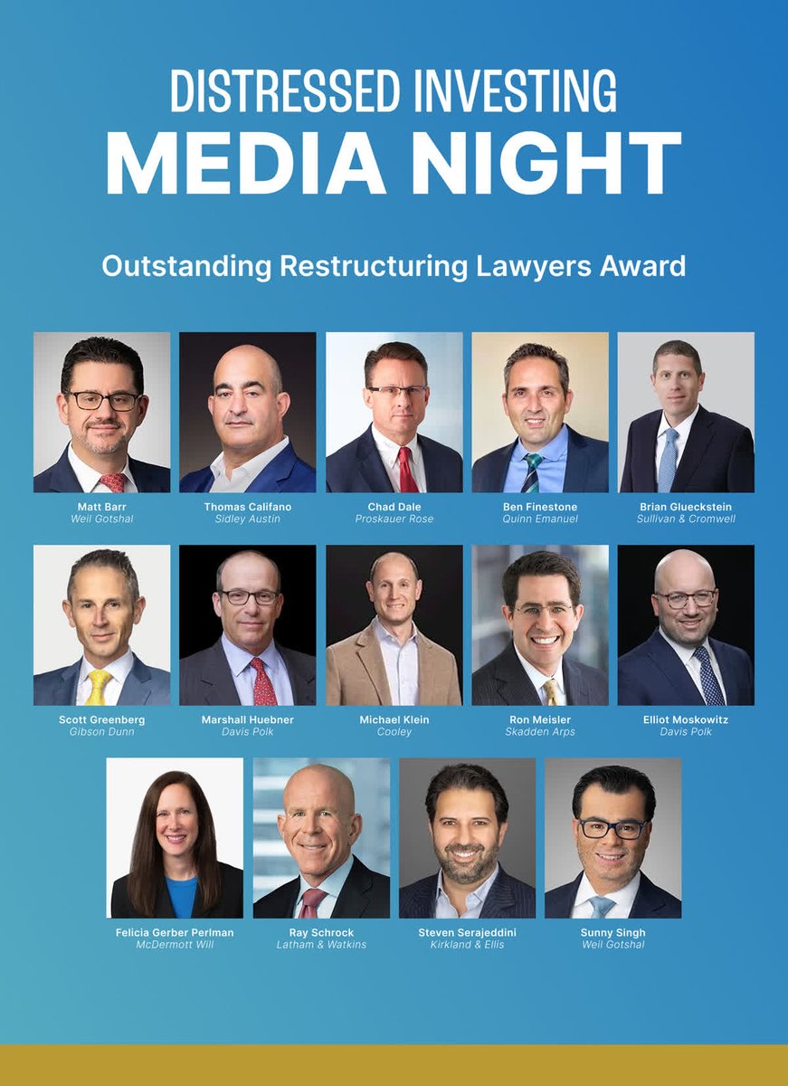 beardgroupinc's tweet photo. Join Us for DISTRESSED INVESTING MEDIA NIGHT tomorrow night!

https://t.co/BX3Q70XDX2

#bankruptcy #financialplanning #invest #Lawyer #conference #NEWYORK #restructuring #turnaround https://t.co/2Ip07ui0xS