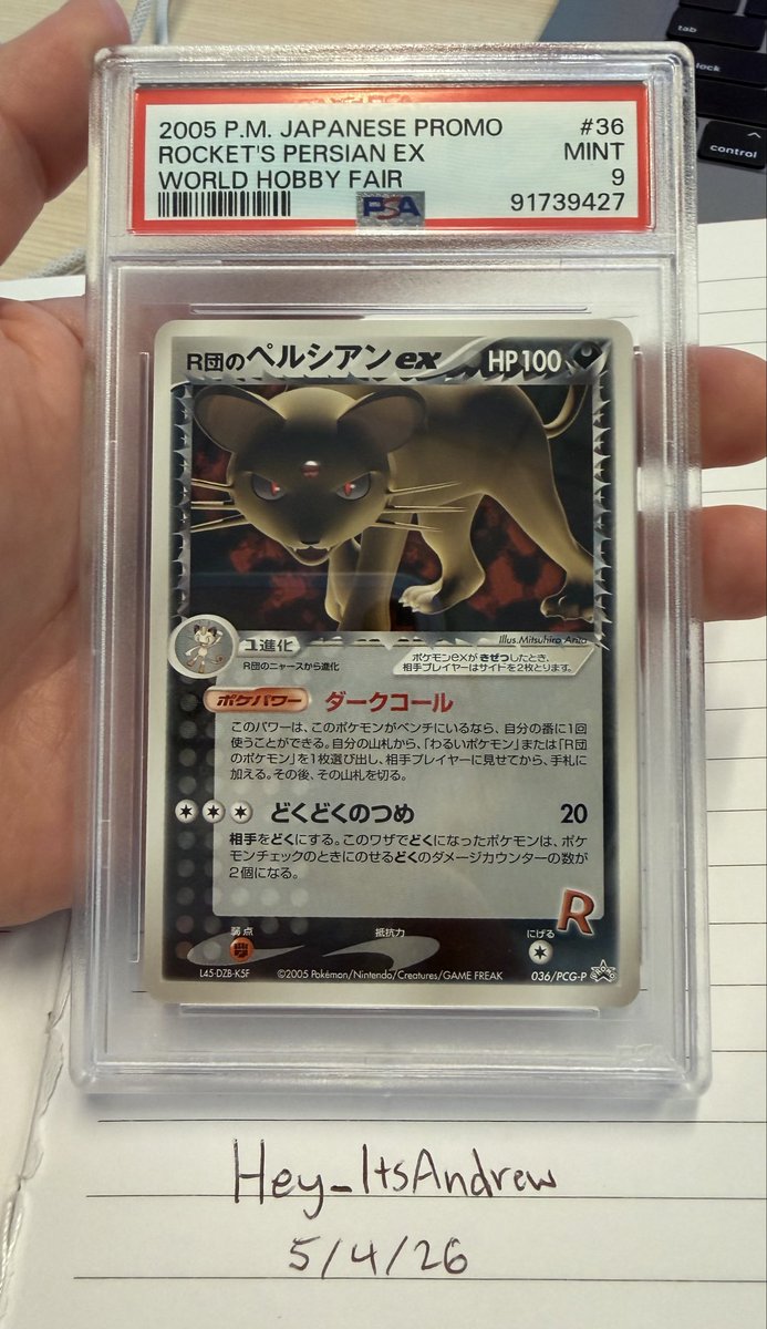 awellend91's tweet photo. @pray4goodpulls Umbreon &amp; Darkrai GX NM - $200 shipped
Skarmory PSA 10 - $350 shipped
Rockets Persian PSA 9 - $200 shipped

All prices OBO - motivated to sell. 

Take everything at 60% for $450 shipped. Easy flip if that’s what you’re doing lol https://t.co/STjhG3WQQi