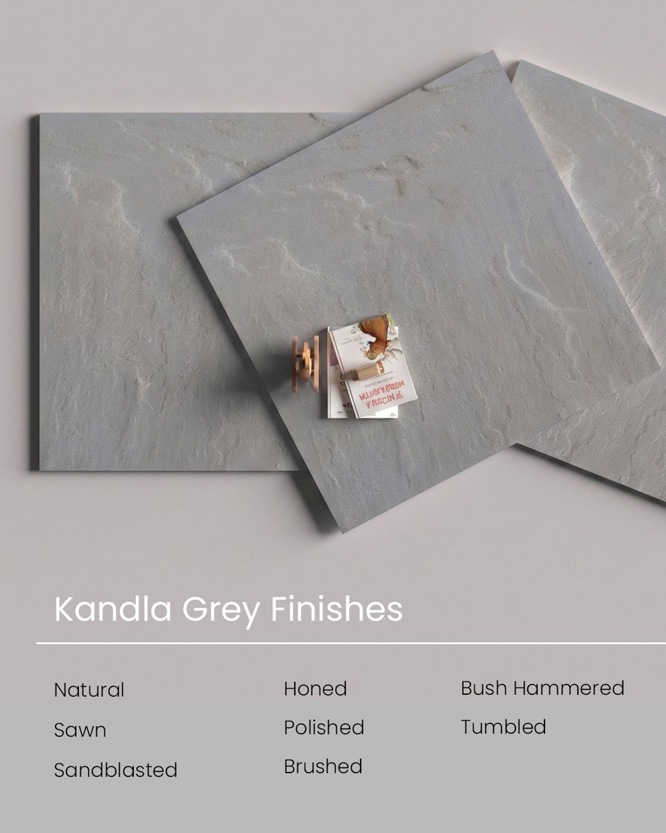 RegattaExports's tweet photo. From modern landscapes to timeless outdoor spaces, Kandla Grey brings together durability, versatility &amp; natural elegance. ✨

✔️ Weather Resistant
✔️ Naturally Durable
✔️ Multiple Finish Options
✔️ Perfect for Indoor &amp; Outdoor Applications https://t.co/gnb87FPRFu
