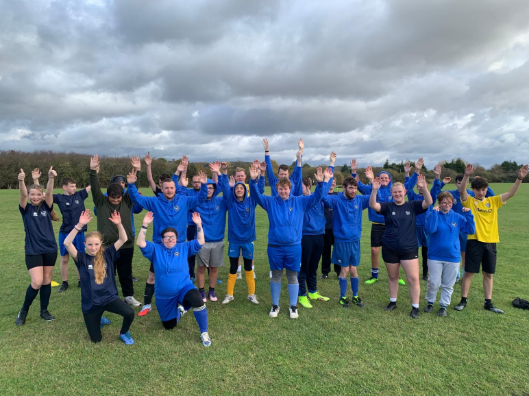 PitchingIn_'s tweet photo. "We don't care if we win, lose or draw. What is important is giving everybody that experience."

@CIFC's Soccability project is continuing to made a difference in the local area, with help from the Trident Community Foundation 🙌

Read more 👉 https://t.co/SE5Jf5Bajn https://t.co/ppuboichCR