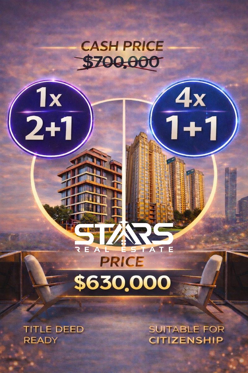 STARS.ESTATE خرید ملک استانبول | خرید ملک دبی tweet media