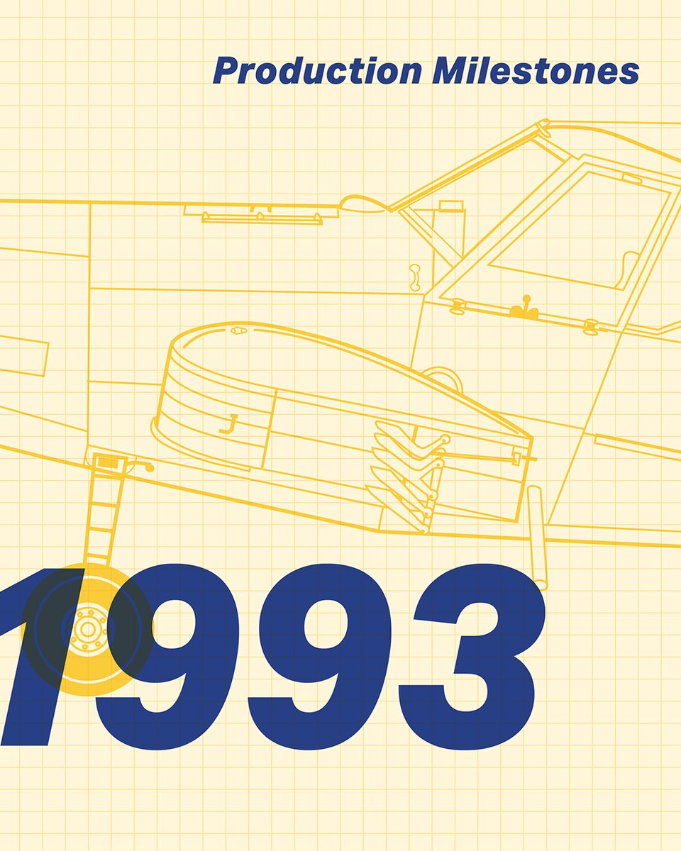 airtractorinc's tweet photo. In 1993, we delivered the 1,100th Air Tractor.
#ProductionMilestones #ManufacturingPride #AviationExcellence https://t.co/dspy47vWUg