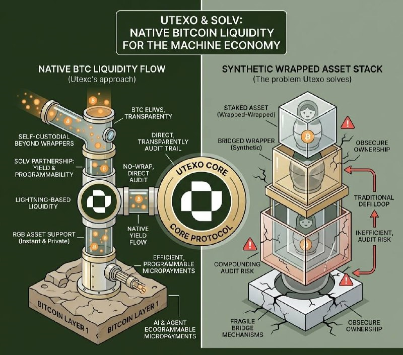 Most BTC yield systems today feel like stacked layers of abstraction ...