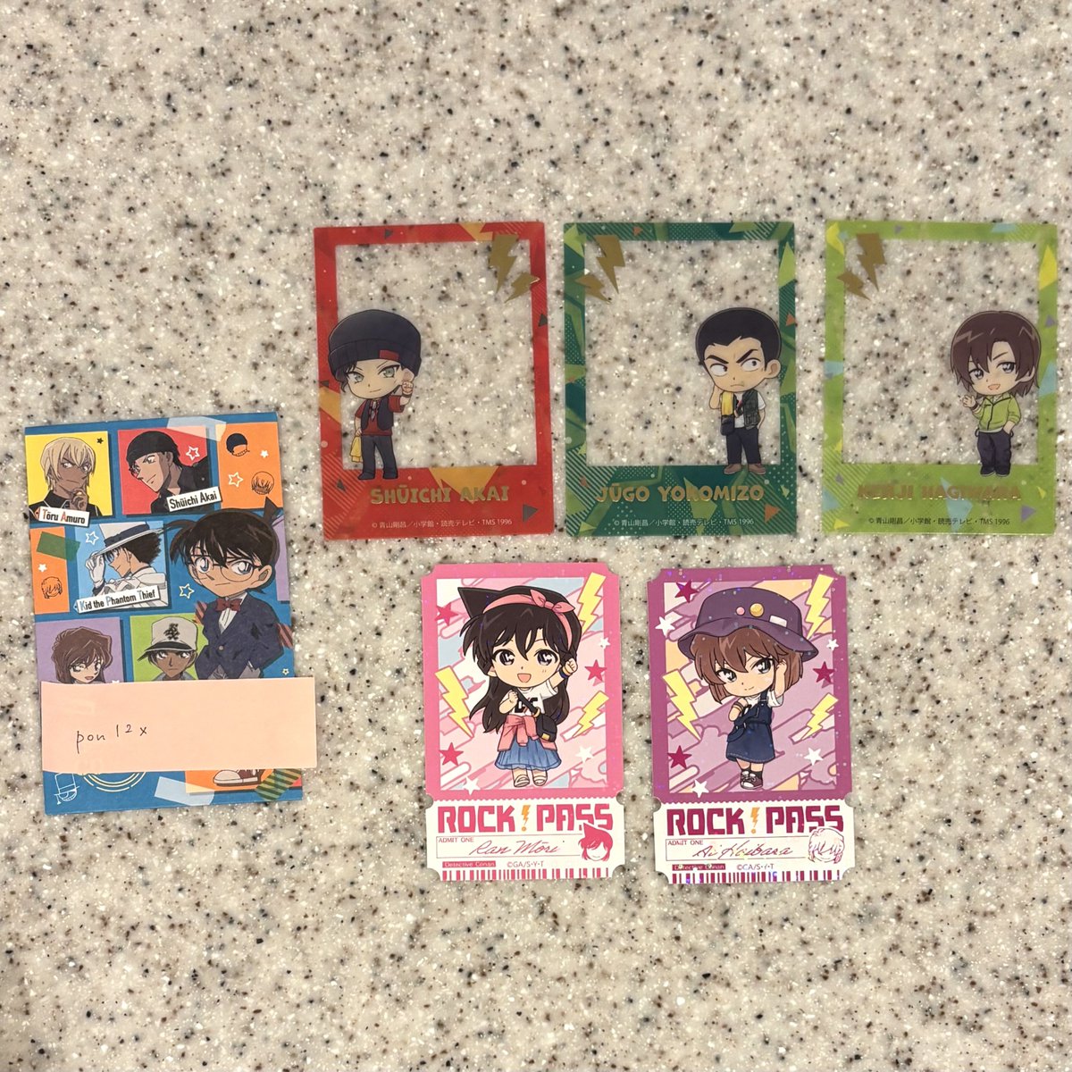 pon12x's tweet photo. 名探偵コナン エフトイズ ロックフェス！ プリズムステッカーガム プリズムステッカー クリアフォトカードガム クリアフォトカード  交換

【求】コナン(💘最優先)💕
【譲】画像のもの

郵送交換希望です📮複数のお取引優先
ステッカー↔︎カード🉑お気軽にお声掛けください！ https://t.co/UmJQSFXBSF