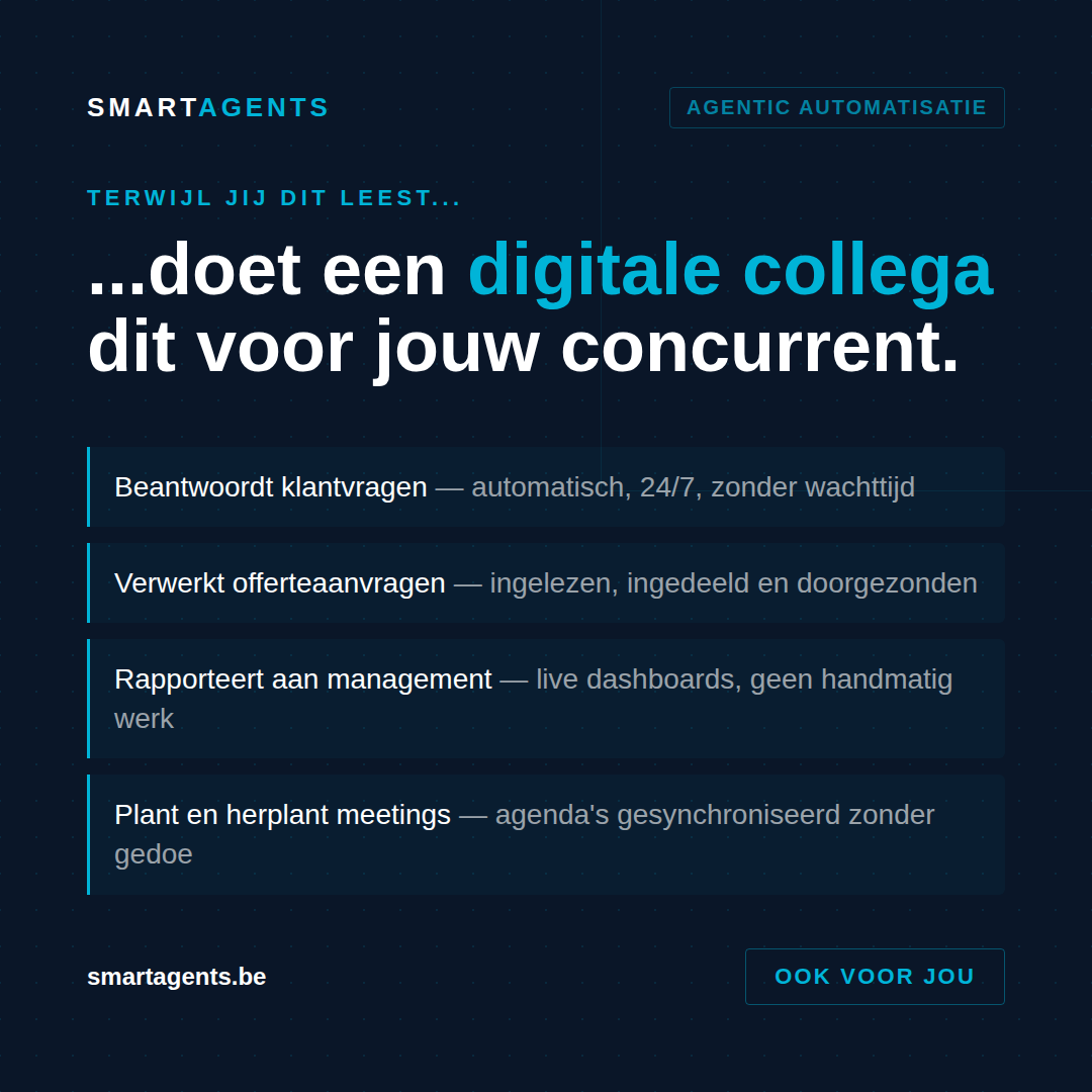 smartagents_be's tweet photo. https://t.co/UJoI0YIl4Q