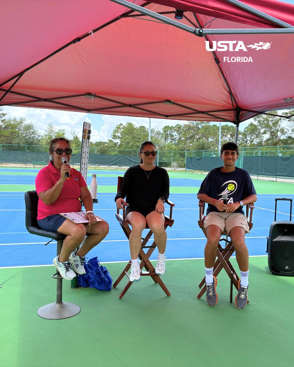 USTAFlorida's tweet photo. We loved seeing the community come together to celebrate AAPI heritage, food, and culture.🎾❤️

From tennis drills to cultural performances and inspiring panel talks, @lakecane was buzzing with joy and connection all day long ✨

#aapiheritagemonth #tennislife https://t.co/HsTDHA7u1g