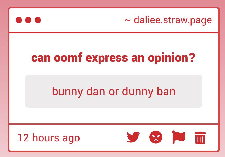 ⋆dalie⋆ ⚞•⚟ BUNNY DAN tweet media