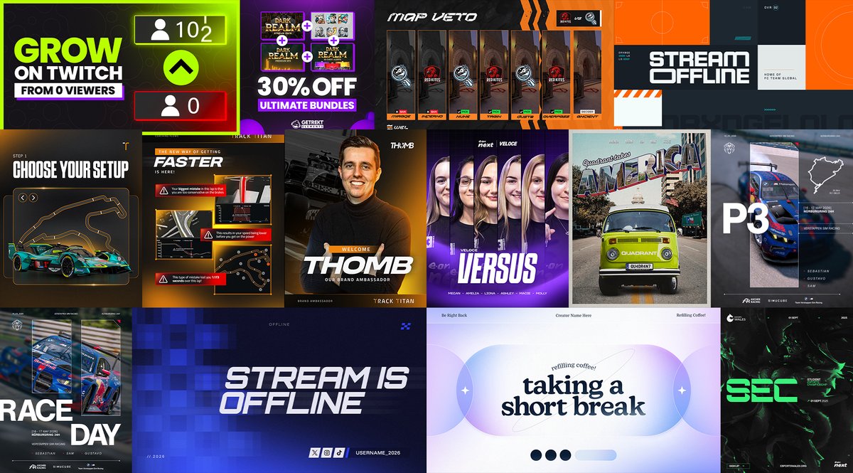 aljgraphics's tweet photo. I'm officially opening up my commissions! 🔴

If you're looking for:

▶️Social Media Graphics
▶️Thumbnails
▶️Website Graphics
▶️Streaming Assets

 I'd love to hear more about your project! 😁 https://t.co/KrTSNH6OJZ
