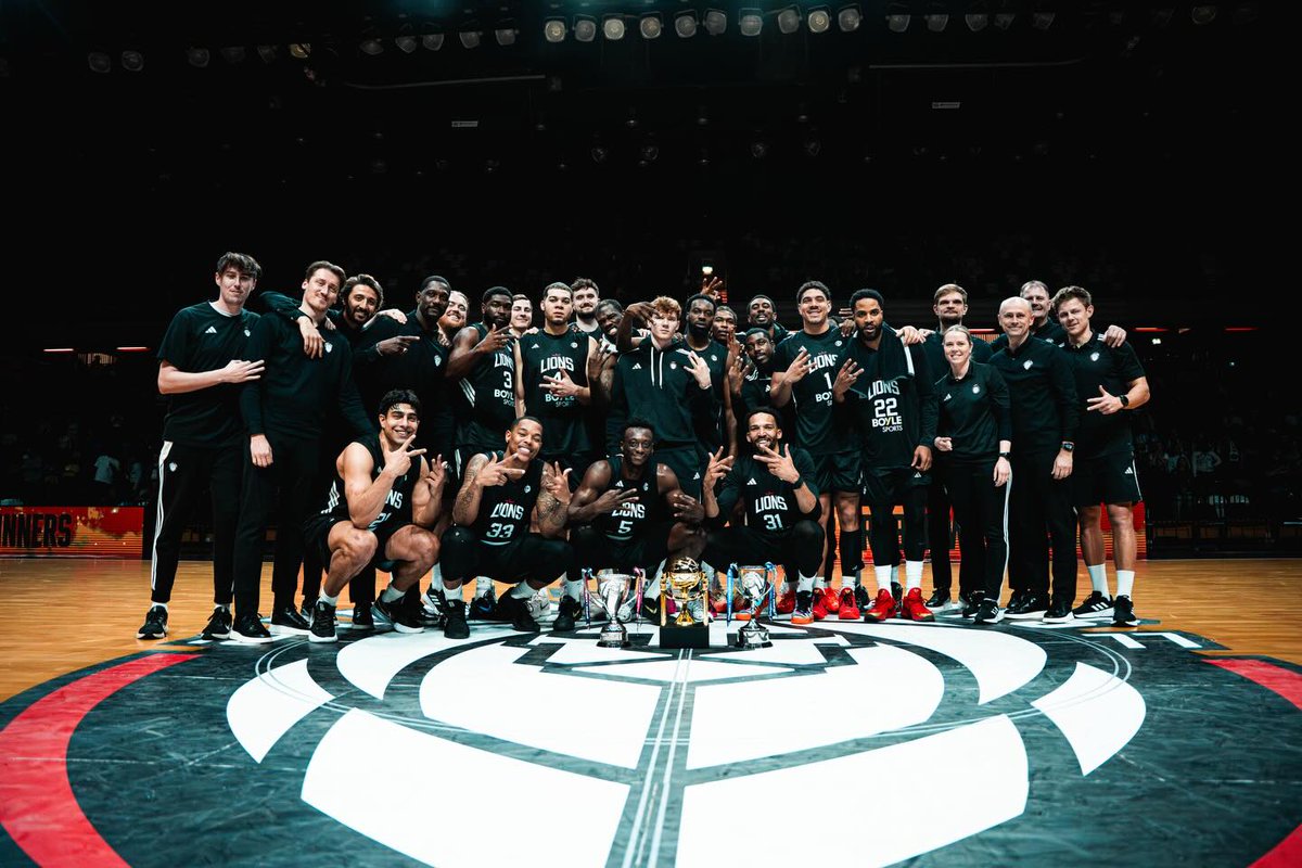 CopperBoxArena's tweet photo. Huge congratulations to @LondonLions on winning the SLB play-off final this weekend! What a performance, what a season 🏆 🦁 https://t.co/QbE1W0jKQi