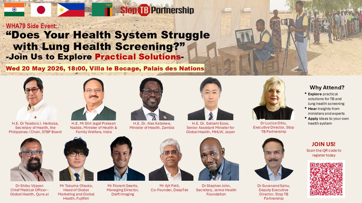 Stop TB Partnership tweet media
