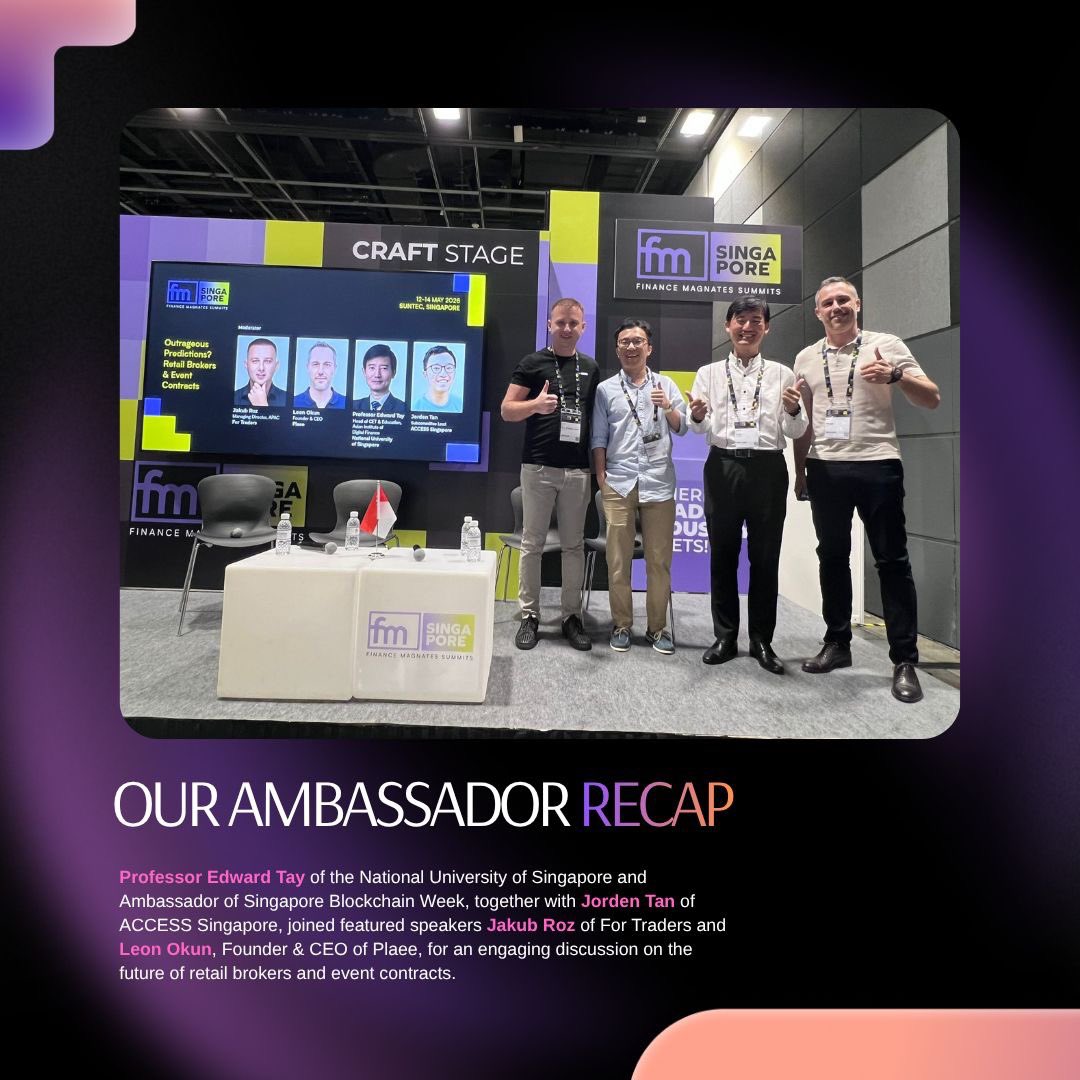 Singapore Blockchain Week tweet media