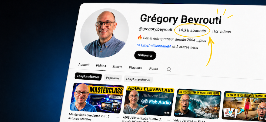 Enrick_06's tweet photo. 0 à 14 000 abonnés YouTube en 1 an.
Sans audience, sans expérience et avec peu de temps.

Notre CEO @g_beyrouti vient de publier son étude de cas complète.

Il partage ses chiffres, ses conseils et son process de production avec IA👇

https://t.co/GFo7JuY2Jj

#youtube #casestudy https://t.co/H9oIprGlBj