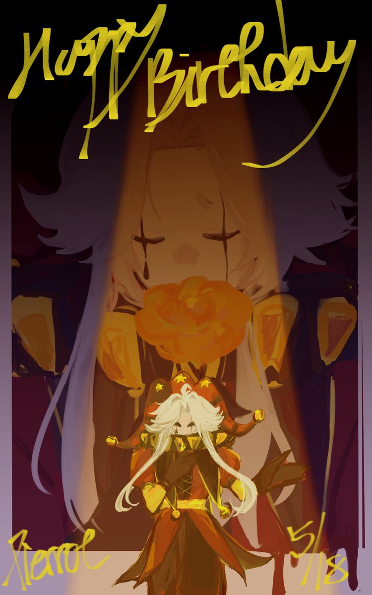 Qii_719's tweet photo. ⭐ ℋ𝒶𝓅𝓅𝓎 ℬ𝒾𝓇𝓉𝒽𝒹𝒶𝓎 ⭐

 ✩ 2026˙05˙18 ✩

･ﾟ*｡. 
　　･ *ﾟ
　 ･ ﾟ*
 ･｡ 
 ｡ °*. 
 .  
#thefreakscircus #Happybirthdaypierrot https://t.co/IwaxjiHngH