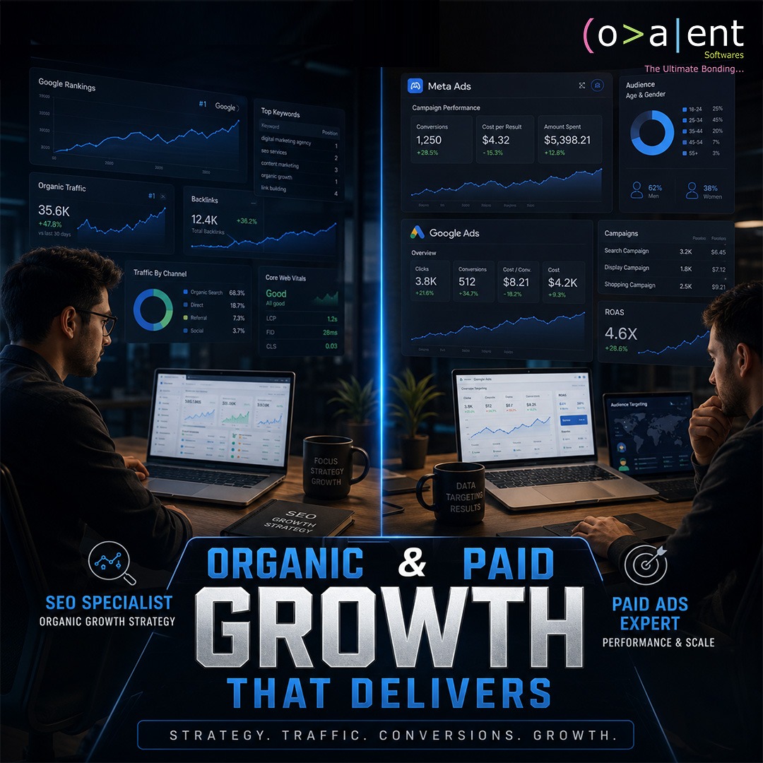CovalentSoft's tweet photo. 📊 SEO vs Paid Ads

🔍 SEO: Long-term visibility and organic traffic
💰 Paid Ads: Instant traffic with budget control

Both together create balanced growth.

#SEO 🔍 #PaidAds 💰 #DigitalMarketing 📊 #OnlineGrowth 📈 #covalentsoftwares https://t.co/UMwAh59n3B