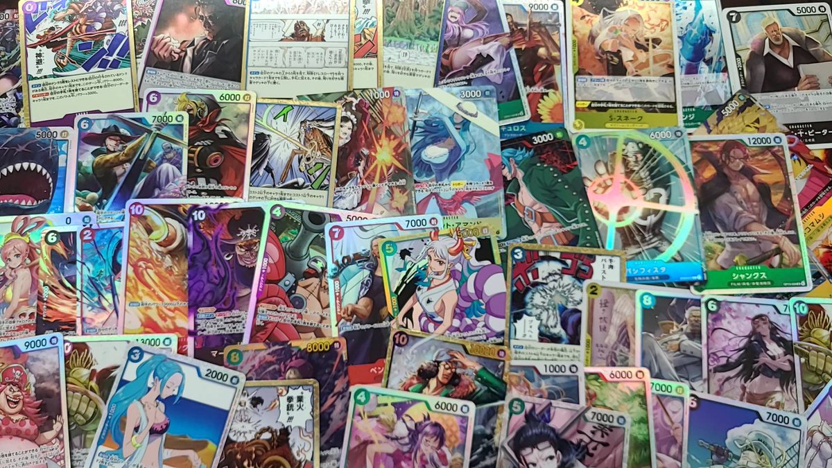 【レア/大量】ワンタメカード ワンピカード ストレージにレアカード大量に放出しました😊 平日も是非