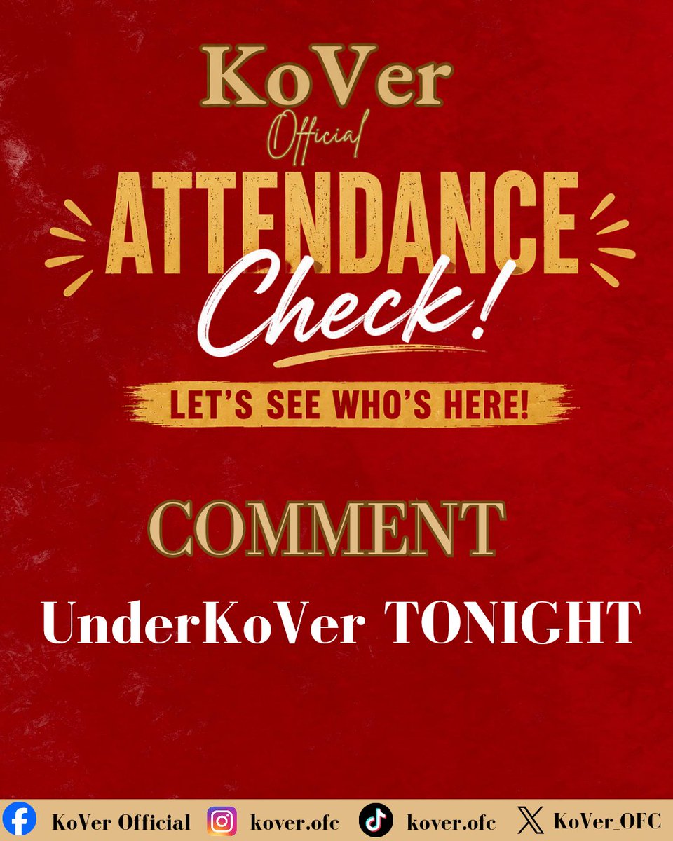 KoVer Official tweet media
