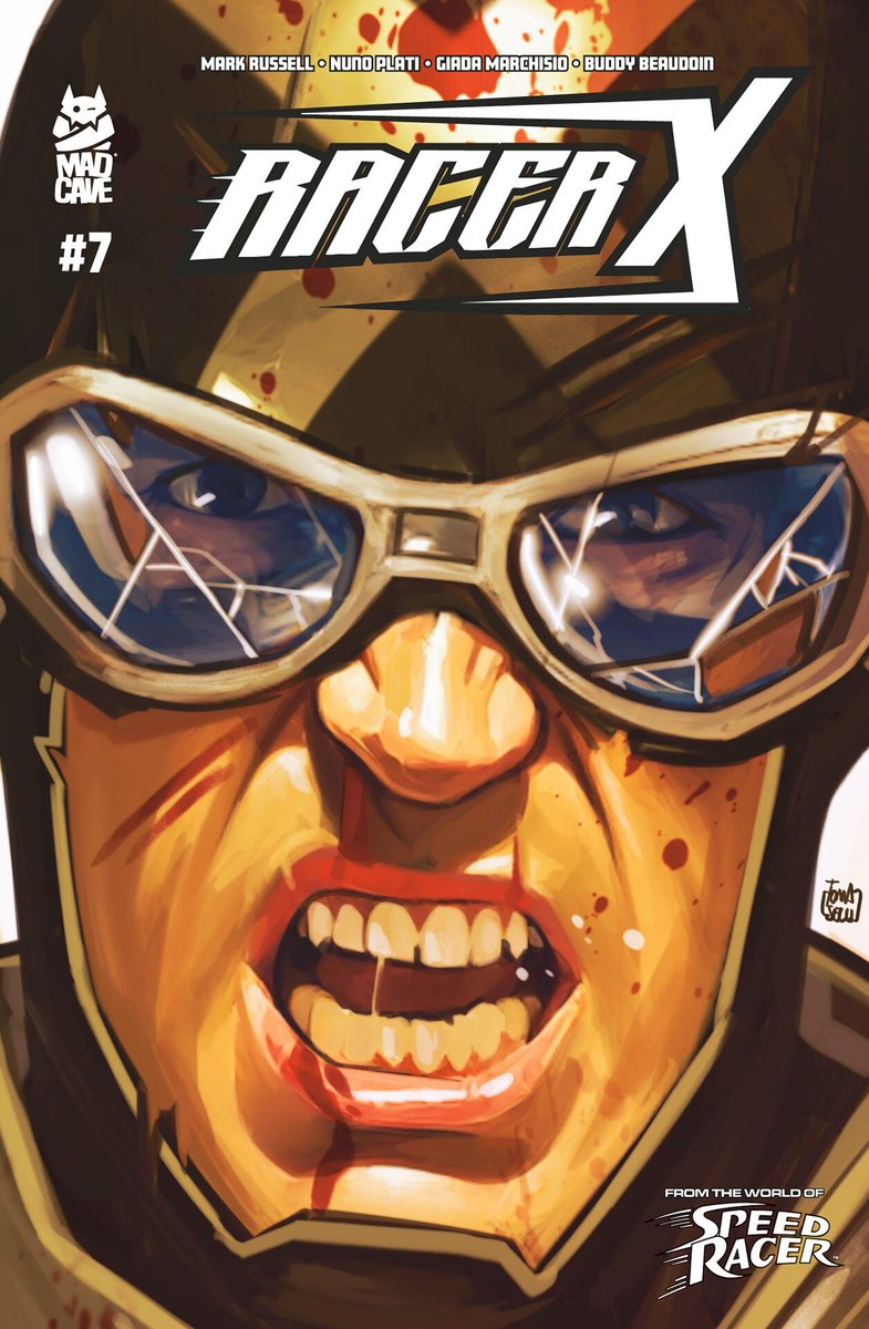 michaeljnimmo's tweet photo. Out this week from @MadCaveStudios:

- BABYLON COVE #1
- LIQUIDATOR TPB
- CIRCUS MAXIMUS TPB
- BARBARIAN BEHIND BARS #4
- RACER X #7
- DICK TRACY #17
- GATCHAMAN #18 https://t.co/LxUQpizIDL