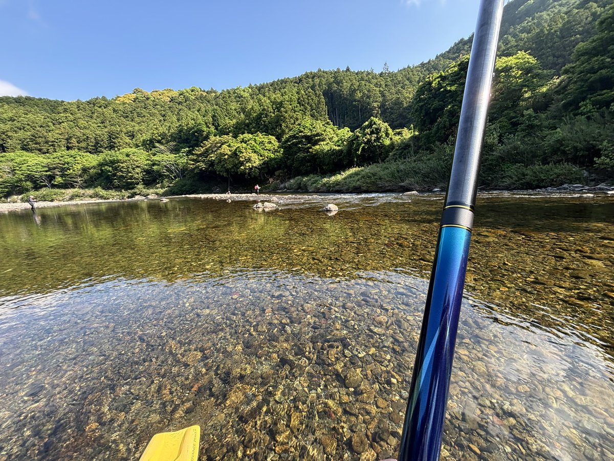 kousukefishing1's tweet photo. 大内山川解禁！
ほぼほぼ泳がせ、日高の経験でちょっとにがての岩盤も泳がせ！
初日25くらい？(数えるの忘れた)
2日目20泣
クラブも皆で宴会して最高でした(^^) https://t.co/w4XUlaE8S2