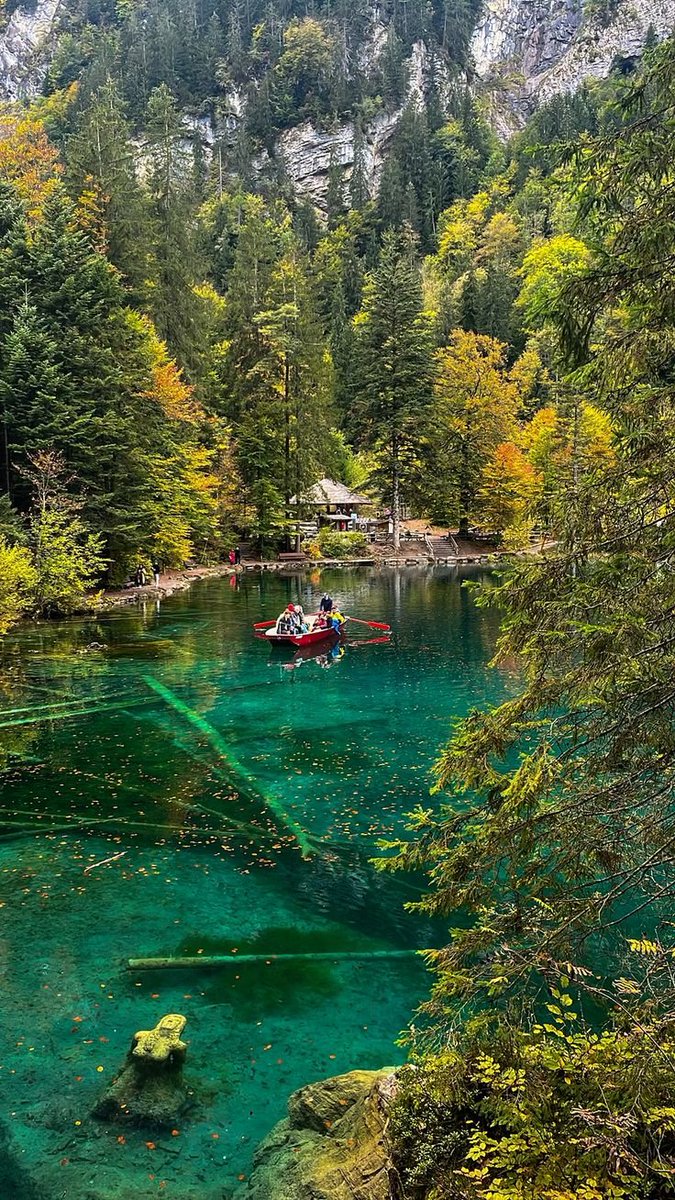ab_cd_1235's tweet photo. Blausee Lake Switzerland 🇨🇭 https://t.co/5B5JqJ89fY