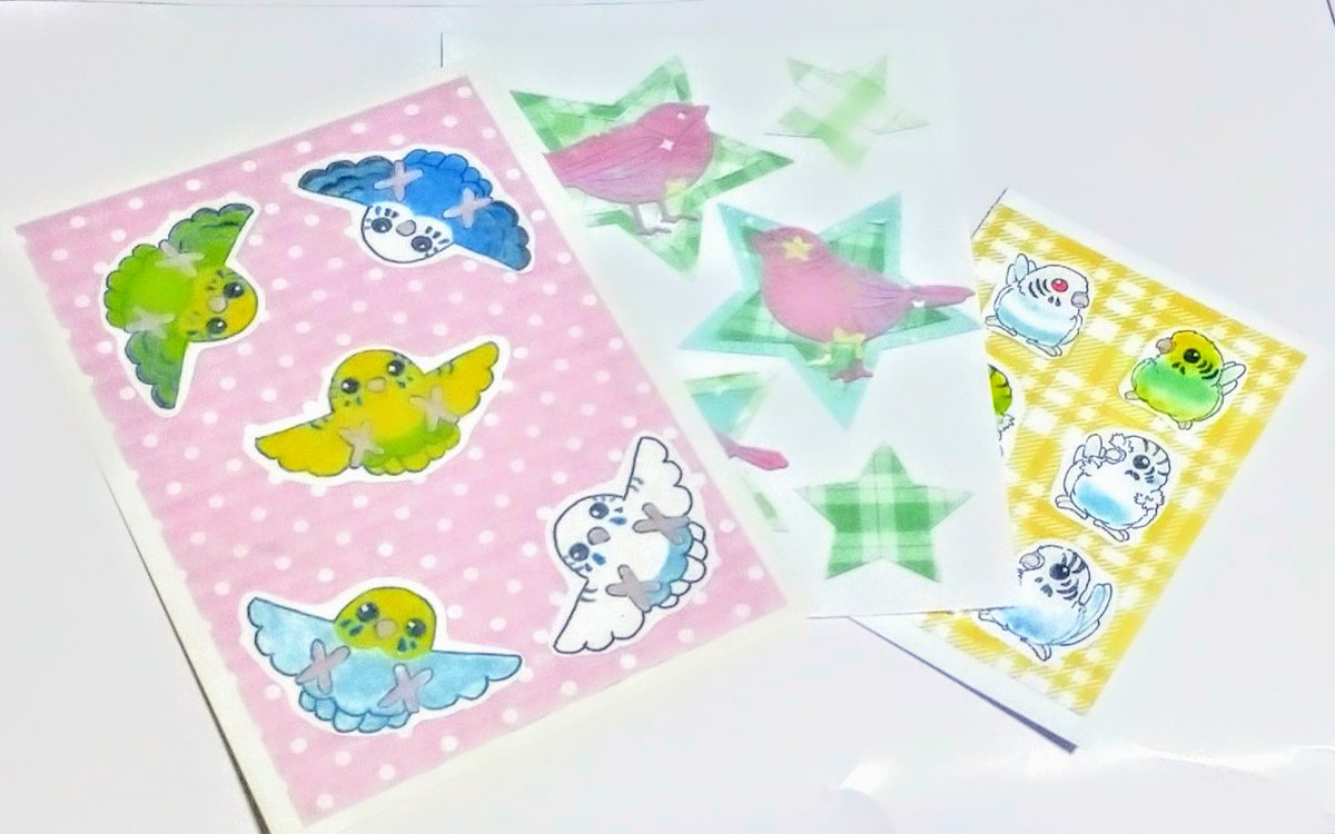 geotopia517's tweet photo. ことり万博／ふたば万博
販売予定紹介②
オリジナル封筒製作キット
シャカシャカ封筒、スケルトン封筒、留め具様マグネットに、シールシート２枚、デザインシート１枚が入ってます。自由にカットしてコラージュすれば、オリジナルの封筒が２枚作れます。
#ことり万博2026年 https://t.co/Ggko5BAYNk
