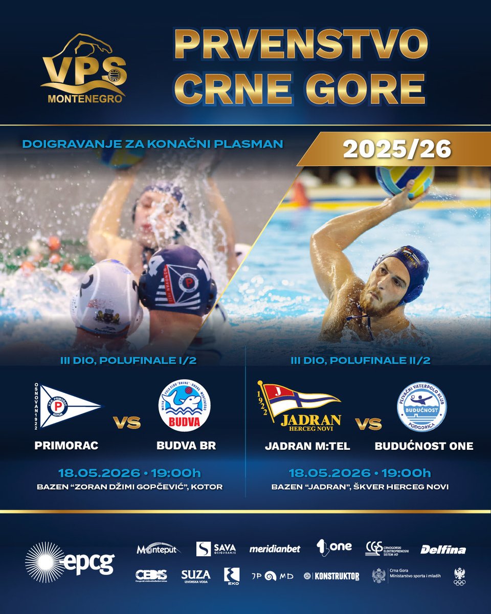 Water polo MNE tweet media